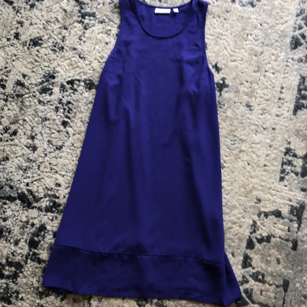 Blue racerback dress